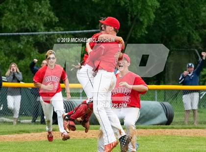 Thumbnail 2 in East Rockaway vs Cold Spring Harbor (NYSPHSAA Section 8 Class B Final) photogallery.