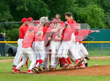Thumbnail 3 in East Rockaway vs Cold Spring Harbor (NYSPHSAA Section 8 Class B Final) photogallery.