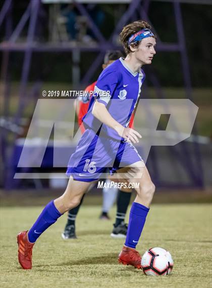 Thumbnail 1 in Fayetteville Christian vs Village Christian Academy (SAC Tournament Finals) photogallery.
