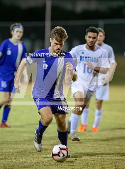 Thumbnail 1 in Fayetteville Christian vs Village Christian Academy (SAC Tournament Finals) photogallery.
