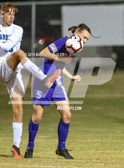 Thumbnail 3 in Fayetteville Christian vs Village Christian Academy (SAC Tournament Finals) photogallery.