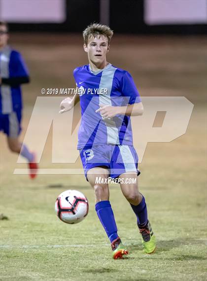 Thumbnail 1 in Fayetteville Christian vs Village Christian Academy (SAC Tournament Finals) photogallery.