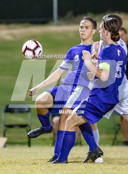 Thumbnail 2 in Fayetteville Christian vs Village Christian Academy (SAC Tournament Finals) photogallery.