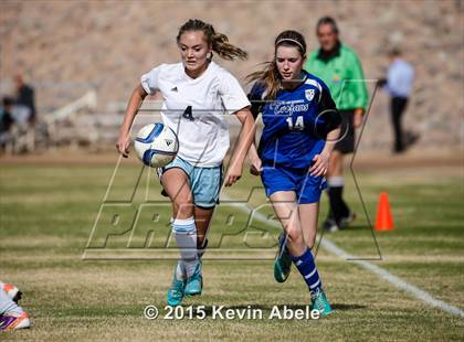 Thumbnail 2 in Estrella Foothills vs Valley Christian (PCDS Girls Soccer Desert Classic) photogallery.
