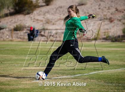 Thumbnail 3 in Estrella Foothills vs Valley Christian (PCDS Girls Soccer Desert Classic) photogallery.