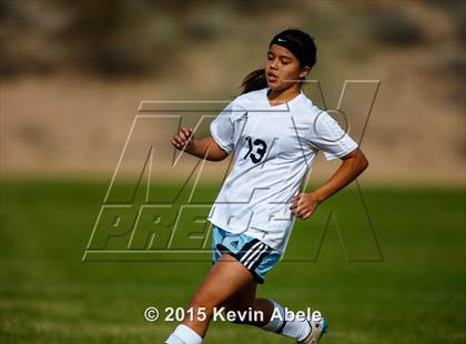 Thumbnail 2 in Estrella Foothills vs Valley Christian (PCDS Girls Soccer Desert Classic) photogallery.