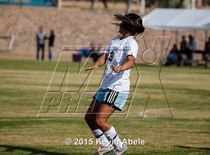Thumbnail 1 in Estrella Foothills vs Valley Christian (PCDS Girls Soccer Desert Classic) photogallery.