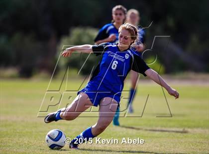 Thumbnail 1 in Estrella Foothills vs Valley Christian (PCDS Girls Soccer Desert Classic) photogallery.