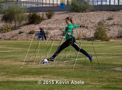 Thumbnail 3 in Estrella Foothills vs Valley Christian (PCDS Girls Soccer Desert Classic) photogallery.