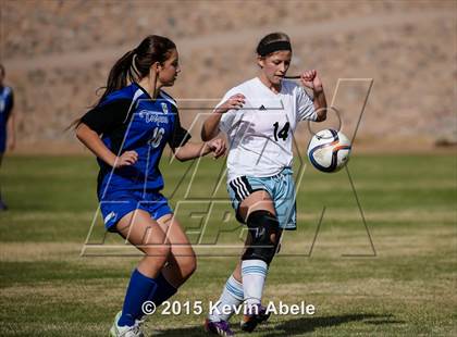 Thumbnail 1 in Estrella Foothills vs Valley Christian (PCDS Girls Soccer Desert Classic) photogallery.
