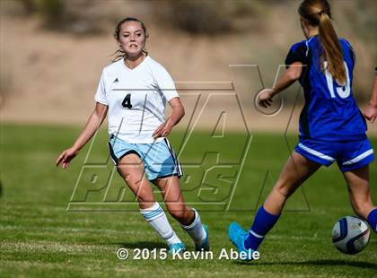 Thumbnail 3 in Estrella Foothills vs Valley Christian (PCDS Girls Soccer Desert Classic) photogallery.