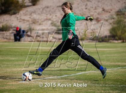 Thumbnail 2 in Estrella Foothills vs Valley Christian (PCDS Girls Soccer Desert Classic) photogallery.
