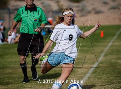 Thumbnail 2 in Estrella Foothills vs Valley Christian (PCDS Girls Soccer Desert Classic) photogallery.