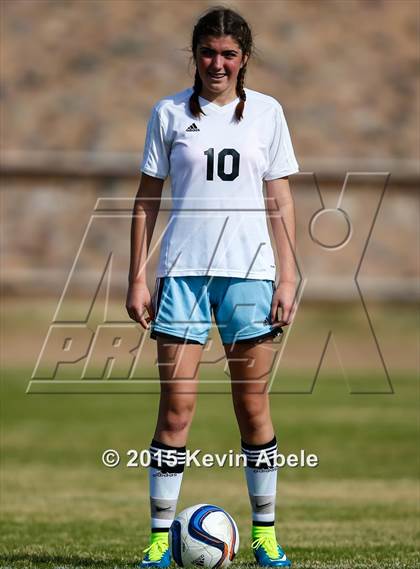 Thumbnail 3 in Estrella Foothills vs Valley Christian (PCDS Girls Soccer Desert Classic) photogallery.