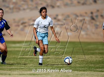 Thumbnail 1 in Estrella Foothills vs Valley Christian (PCDS Girls Soccer Desert Classic) photogallery.