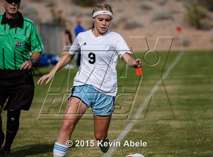 Thumbnail 1 in Estrella Foothills vs Valley Christian (PCDS Girls Soccer Desert Classic) photogallery.