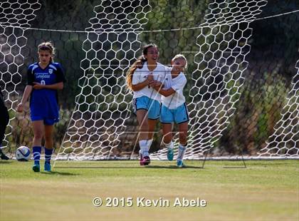 Thumbnail 2 in Estrella Foothills vs Valley Christian (PCDS Girls Soccer Desert Classic) photogallery.