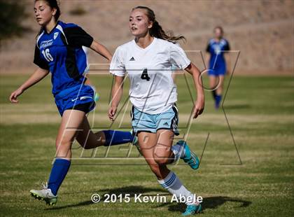 Thumbnail 3 in Estrella Foothills vs Valley Christian (PCDS Girls Soccer Desert Classic) photogallery.