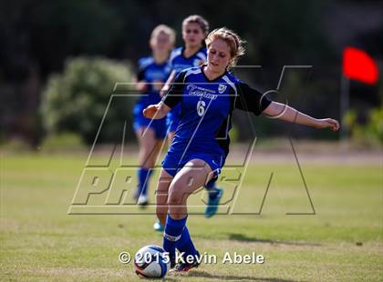 Thumbnail 1 in Estrella Foothills vs Valley Christian (PCDS Girls Soccer Desert Classic) photogallery.