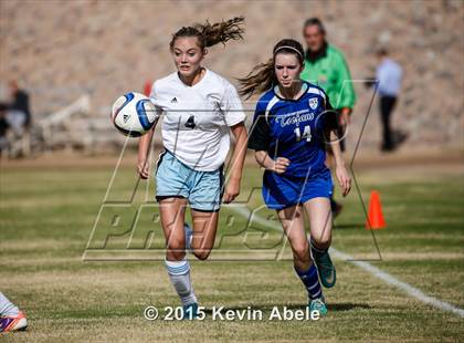Thumbnail 3 in Estrella Foothills vs Valley Christian (PCDS Girls Soccer Desert Classic) photogallery.