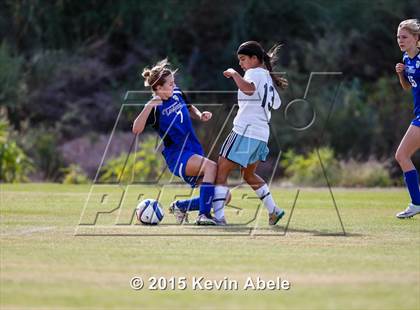 Thumbnail 2 in Estrella Foothills vs Valley Christian (PCDS Girls Soccer Desert Classic) photogallery.