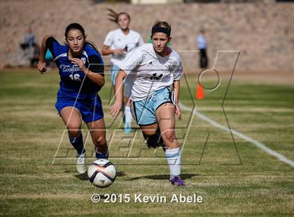 Thumbnail 1 in Estrella Foothills vs Valley Christian (PCDS Girls Soccer Desert Classic) photogallery.