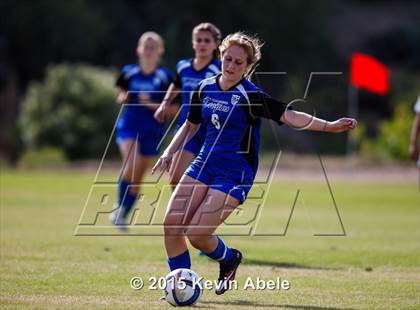 Thumbnail 3 in Estrella Foothills vs Valley Christian (PCDS Girls Soccer Desert Classic) photogallery.