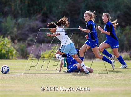 Thumbnail 1 in Estrella Foothills vs Valley Christian (PCDS Girls Soccer Desert Classic) photogallery.