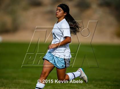 Thumbnail 1 in Estrella Foothills vs Valley Christian (PCDS Girls Soccer Desert Classic) photogallery.