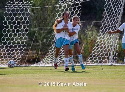 Thumbnail 3 in Estrella Foothills vs Valley Christian (PCDS Girls Soccer Desert Classic) photogallery.