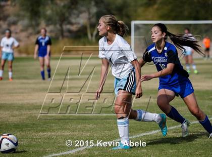 Thumbnail 2 in Estrella Foothills vs Valley Christian (PCDS Girls Soccer Desert Classic) photogallery.