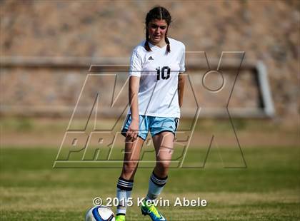 Thumbnail 2 in Estrella Foothills vs Valley Christian (PCDS Girls Soccer Desert Classic) photogallery.