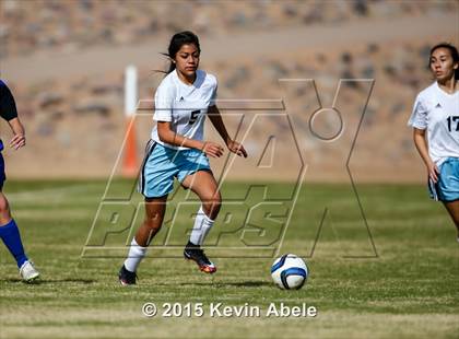 Thumbnail 2 in Estrella Foothills vs Valley Christian (PCDS Girls Soccer Desert Classic) photogallery.