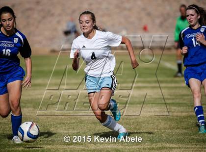 Thumbnail 1 in Estrella Foothills vs Valley Christian (PCDS Girls Soccer Desert Classic) photogallery.