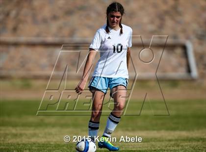 Thumbnail 1 in Estrella Foothills vs Valley Christian (PCDS Girls Soccer Desert Classic) photogallery.