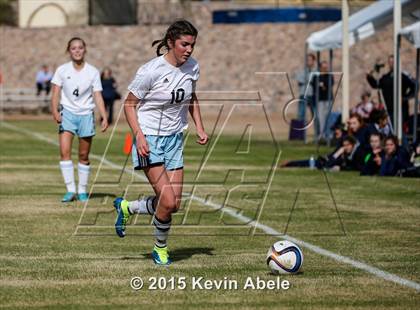 Thumbnail 3 in Estrella Foothills vs Valley Christian (PCDS Girls Soccer Desert Classic) photogallery.