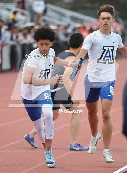 Thumbnail 2 in CIF NCS Meet of Champions (Boys 4x100 and 4x400 Relays) photogallery.