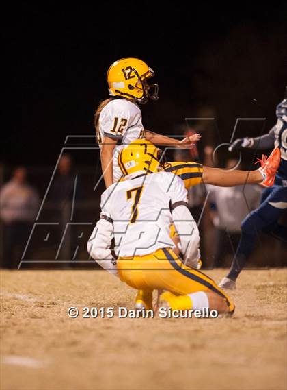 Thumbnail 3 in Ironwood Ridge vs. Marcos de Niza (AIA D2 Quarterfinal) photogallery.