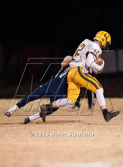 Thumbnail 1 in Ironwood Ridge vs. Marcos de Niza (AIA D2 Quarterfinal) photogallery.