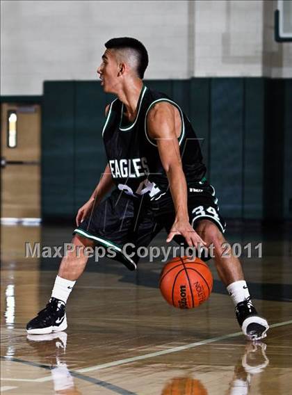 Thumbnail 3 in Cinco Ranch vs. Pasadena (McDonald's Texas Invitational) photogallery.
