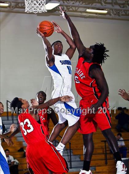 Thumbnail 1 in Cinco Ranch vs. Pasadena (McDonald's Texas Invitational) photogallery.