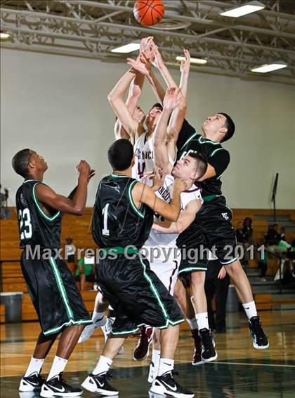 Thumbnail 1 in Cinco Ranch vs. Pasadena (McDonald's Texas Invitational) photogallery.
