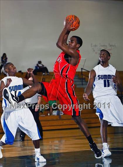 Thumbnail 1 in Cinco Ranch vs. Pasadena (McDonald's Texas Invitational) photogallery.