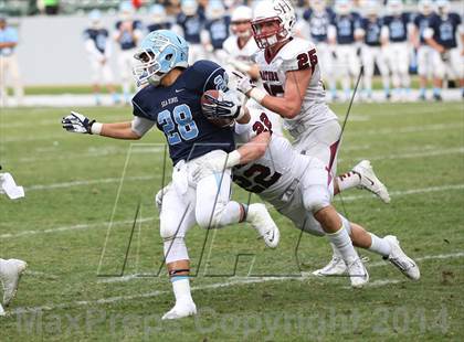 Thumbnail 3 in Corona del Mar vs. Sacred Heart Prep (CIF State D3 Final) photogallery.