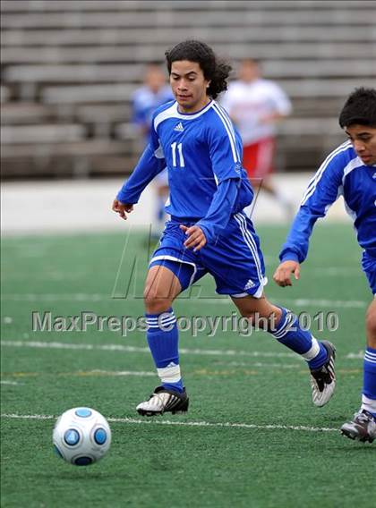 Thumbnail 3 in Memorial vs South Garland (Garland ISD Tournament) photogallery.