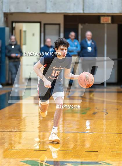 Thumbnail 3 in Mynderse Academy VS. Waterloo (NYSPHSAA Section 5 B1 Semifinal) photogallery.