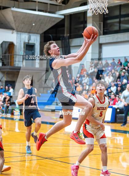Thumbnail 2 in Mynderse Academy VS. Waterloo (NYSPHSAA Section 5 B1 Semifinal) photogallery.
