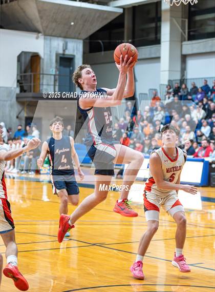 Thumbnail 1 in Mynderse Academy VS. Waterloo (NYSPHSAA Section 5 B1 Semifinal) photogallery.