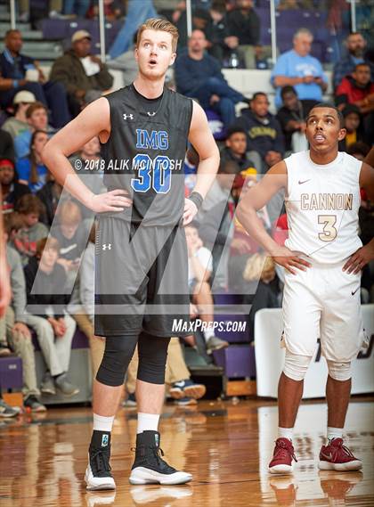 Thumbnail 1 in Cannon vs. IMG Academy (John Wall Holiday Invitational) photogallery.