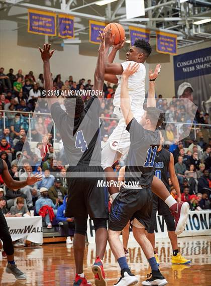 Thumbnail 1 in Cannon vs. IMG Academy (John Wall Holiday Invitational) photogallery.